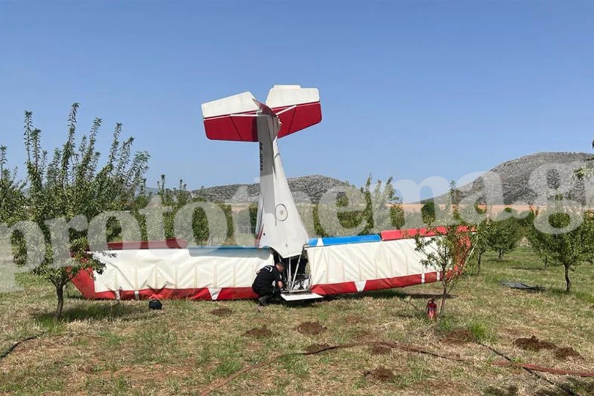 Νεκρός ο 37χρονος χειριστής μονοκινητήριου αεροσκάφους ‑ Κατέπεσε λίγο μετά την απογείωση