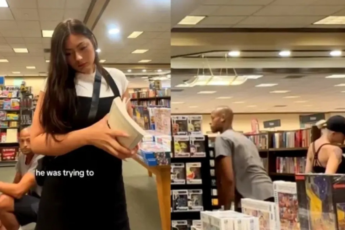 TikTok: Αποκαλύπτεται το σκοτεινό παρελθόν του άνδρα που εμφανίζεται σε βίντεο να «μυρίζει οπίσθια» γυναικών σε βιβλιοπωλείο