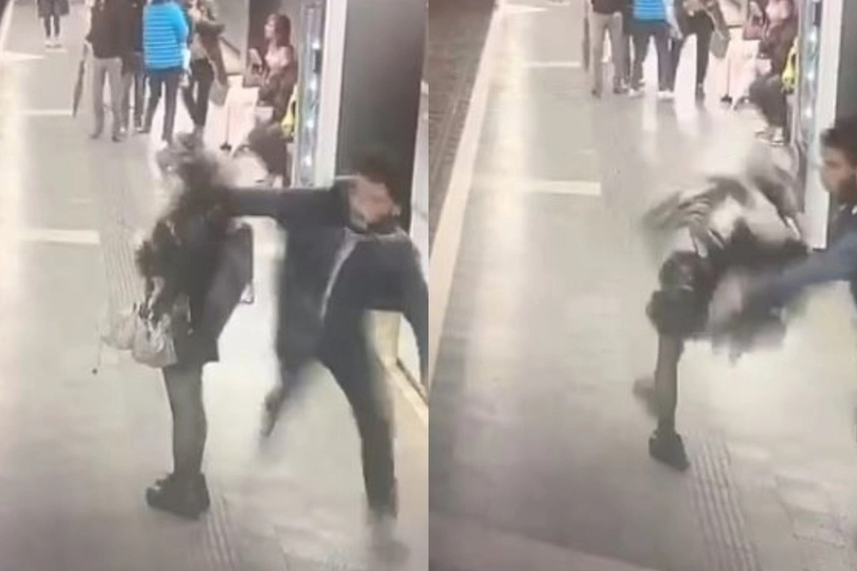 Σοκ στη Βαρκελώνη: Αγρια επίθεση άνδρα σε ανυποψίαστες γυναίκες σε σταθμό μετρό ‑ Δείτε βίντεο