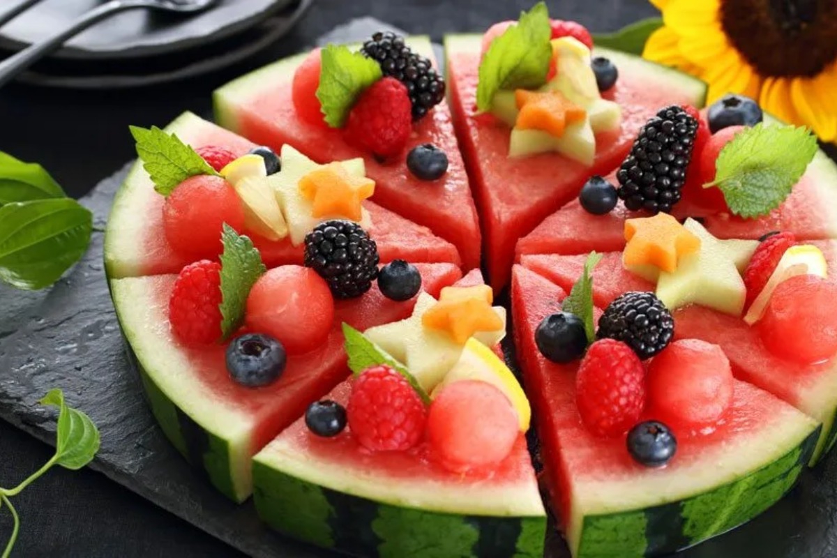 Πως να φτιάξεις πίτσα με καρπούζι