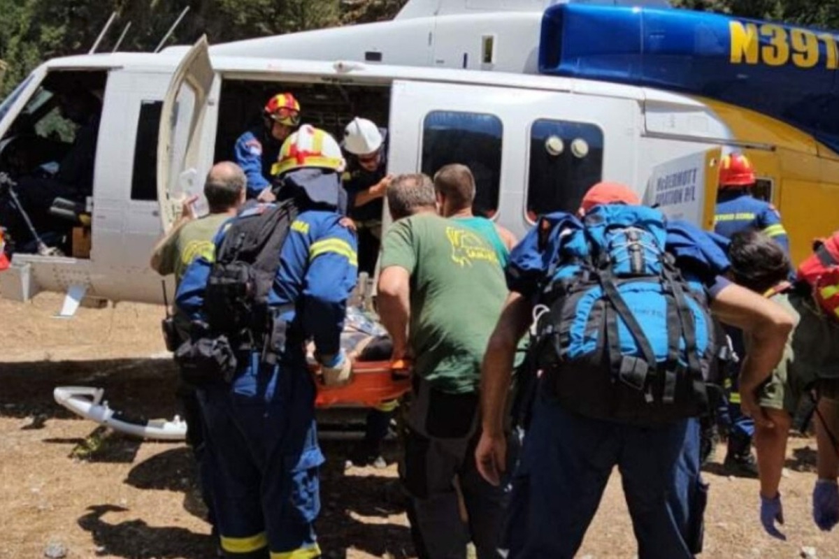 Σεισμός στην Κρήτη: Στη ΜΕΘ ο 45χρονος Ισπανός που ακρωτηριάστηκε στο Φαράγγι της Σαμαριάς