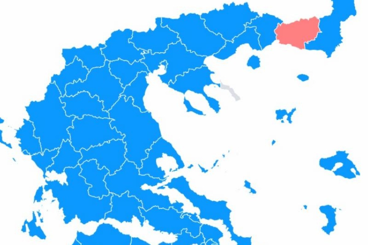 Γιατί το Αγιο Όρος είναι γκρι στον «μπλε» εκλογικό χάρτη της Ελλάδας