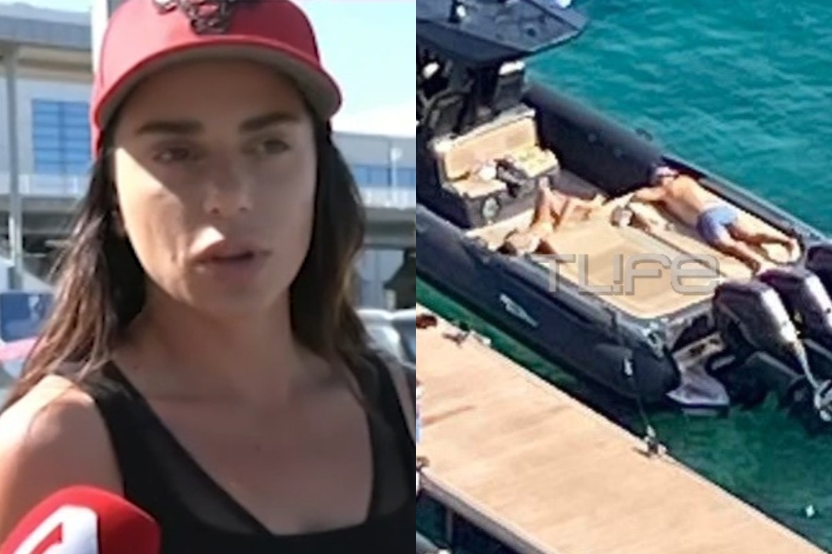 Μαρία Αντωνά: Η αντίδραση on camera για το διήμερο με τον Γιώργο Λιάγκα στον Πόρο