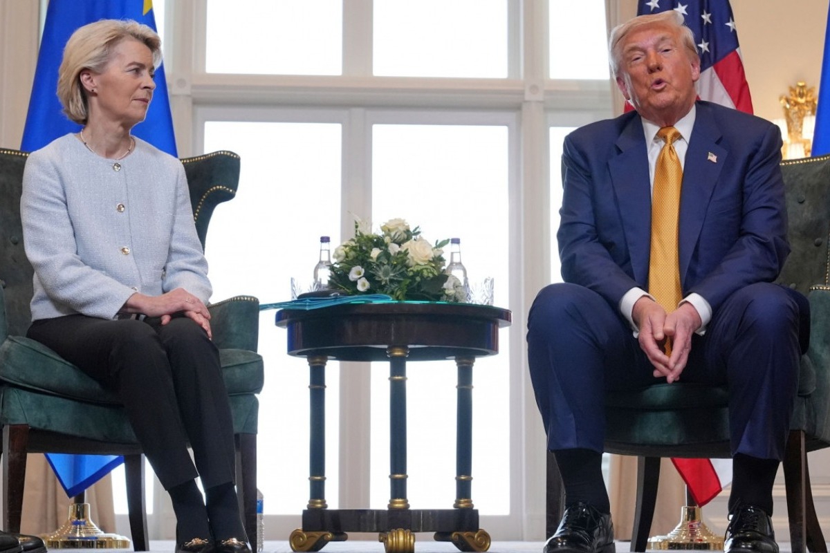 Ούρσουλα φον ντερ Λάιεν σε Τραμπ: Στην Ευρώπη αποφασίζουμε εμείς, μην ανακατεύεσαι