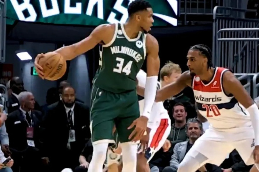 Σε ελεύθερη πτώση οι Μπακς παρά την επιστροφή του Αντετοκούνμπο: Ηττα 129‑126 από τους τελευταίους της Ανατολής, Γουίζαρντς