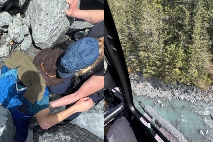 Αντρας πλακώθηκε από βράχο 318 κιλών ‑ Βγήκε ζωντανός με λίγα ελαφρά τραύματα