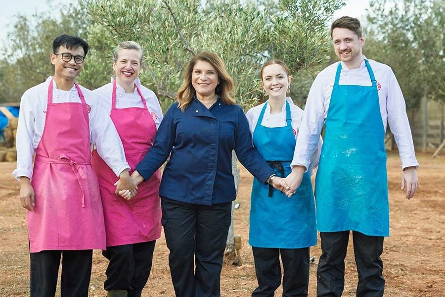 Η Αργυρώ Μπαρμπαρίγου στον ημιτελικό του βρετανικού MasterChef