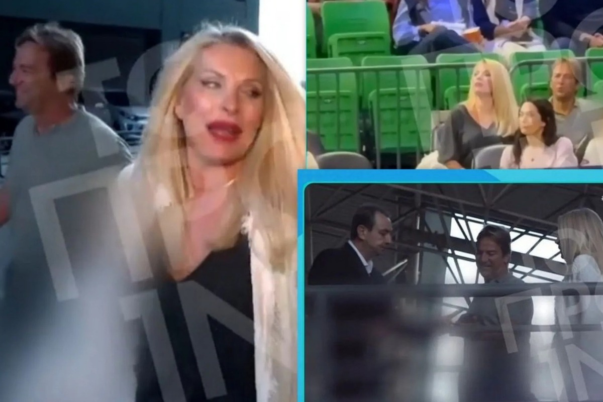 Μενεγάκη: Χαμός στο ΟΑΚΑ με την παρουσία της – Ο διαιτητής ζήτησε από το κοινό να κάνει ησυχία