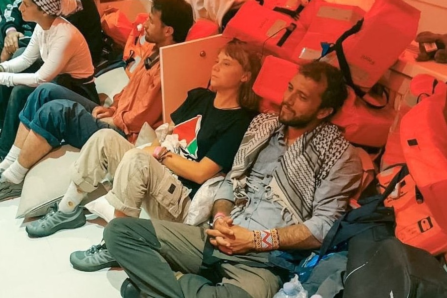Στο Ισραήλ η Γκρέτα Τουνμπεργκ και οι ακτιβιστές του στολίσκου για τη Γάζα