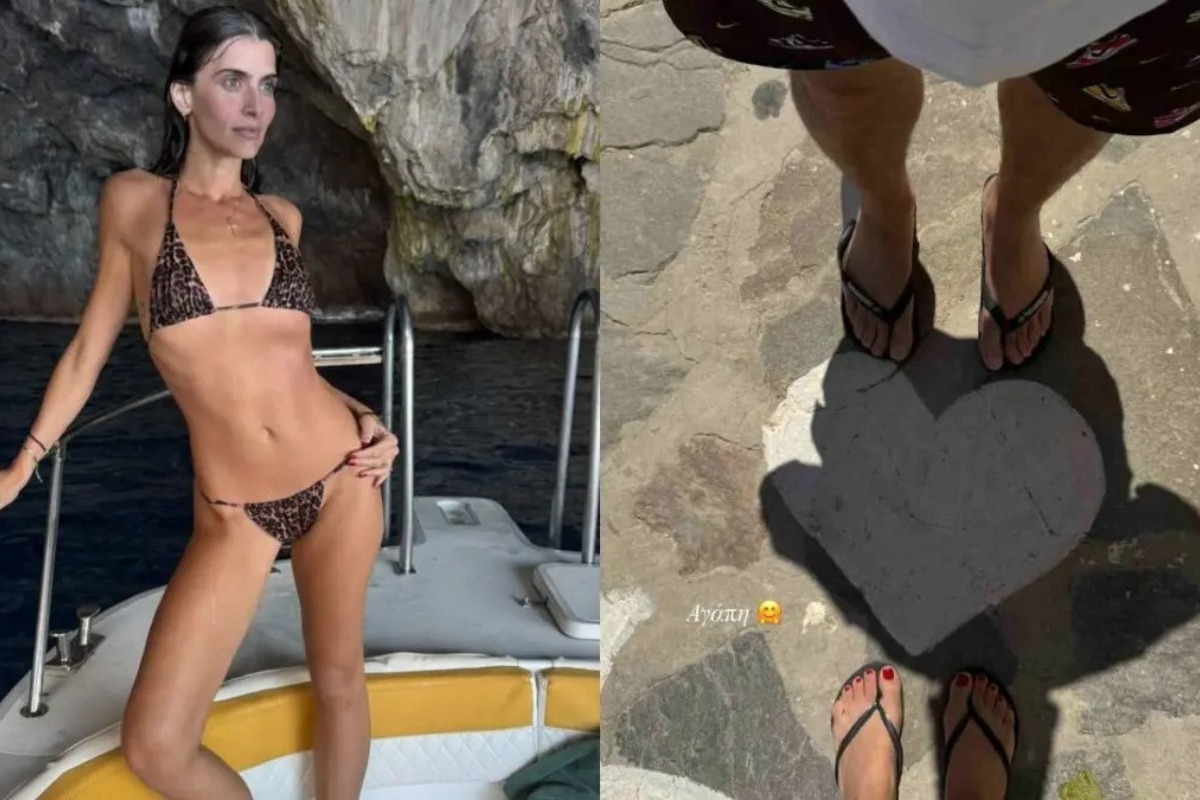 Αποχαιρετά το καλοκαίρι με μπικίνι η Ιωάννα Σαρρή ‑ Οι φωτογραφίες από τις διακοπές στα Κύθηρα