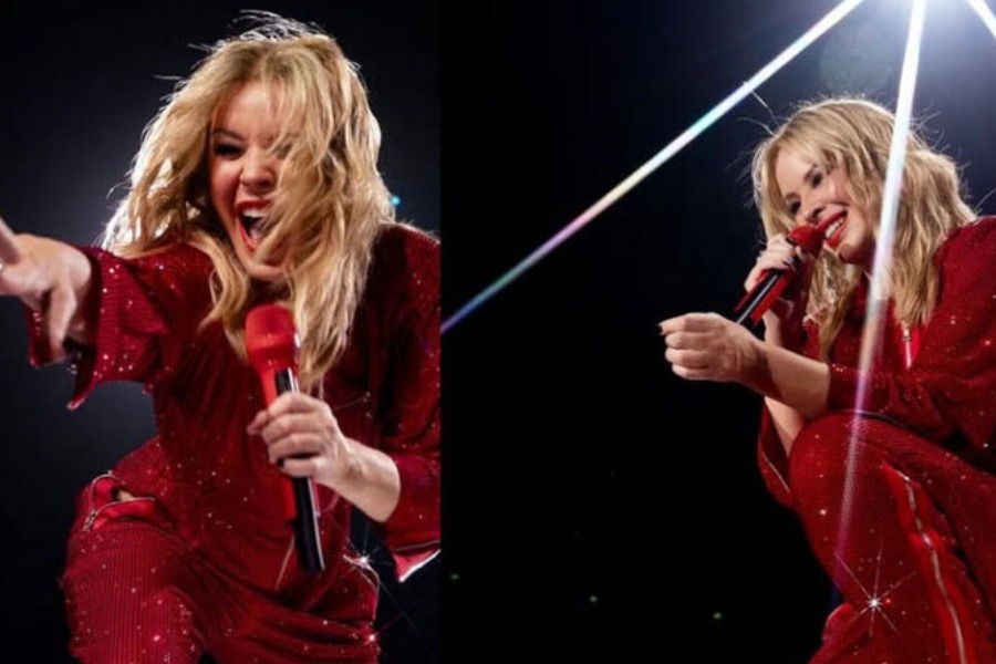 Kylie Minogue και Loreen έλαμψαν στην Πλατεία Νερού