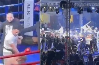 Εισβολή και ξύλο στο ρινγκ: Επίθεση στον Kickboxer Γιάννη Τσουκαλά μετά το νοκ άουτ στη Σερβία