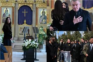 Κηδεία Αλέξη Κούγια: Πλήθος κόσμου στο τελευταίο «αντίο»