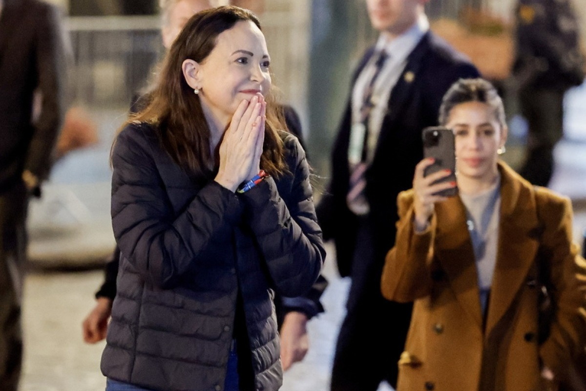 Κάταγμα στη σπονδυλική στήλη υπέστη η Ματσάδο κατά τη διαφυγή της από τη Βενεζουέλα