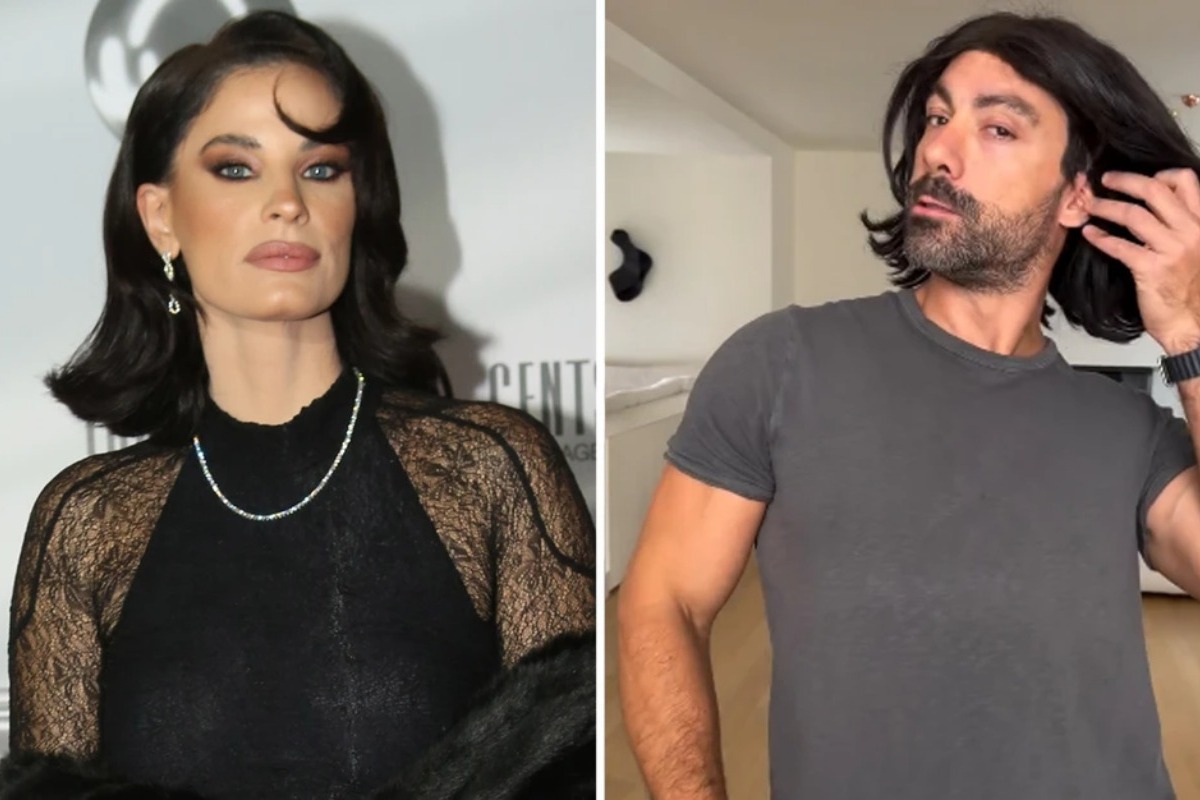 Ο Σάκης Τανιμανίδης «έκλεψε» την περούκα της Χριστίνας Μπόμπα