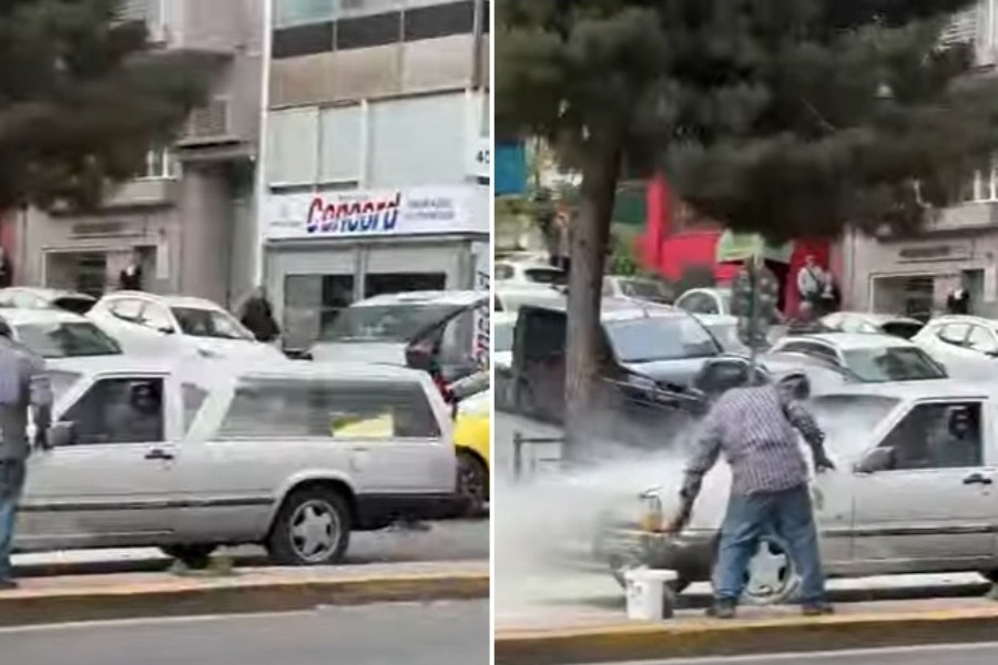 Νεκροφόρα με φέρετρο «λαμπάδιασε» στην Λεωφόρο Συγγρού!