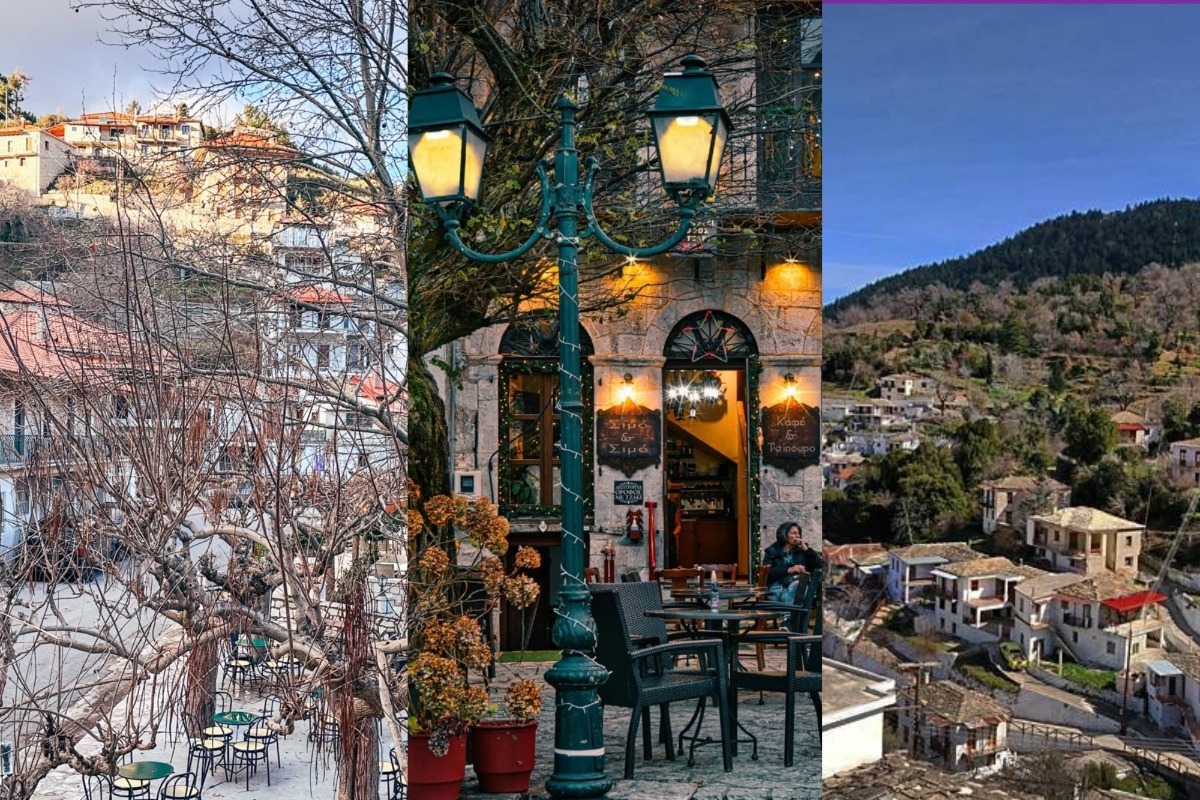 10 ορεινά χωριά για να περάσεις τα φετινά Χριστούγεννα στη Νότια Ελλάδα που μοιάζουν βγαλμένα από ταινία