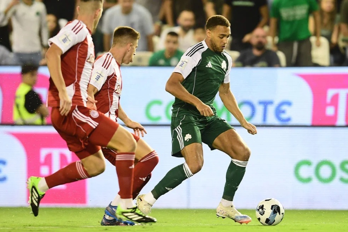 Παναθηναϊκός - Ολυμπιακός 1-1: Μοιρασιά στη Λεωφόρο, τον κράτησε στο -8 με γκολ του Ελ Κααμπί στο 92ο λεπτό - Χωρίς νικητή το ντέρμπι