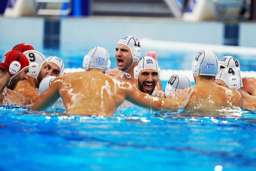 Χάλκινο μετάλλιο για την Εθνική ανδρών του πόλο: Κέρδισαν τη Σερβία με 16-7 - Σπουδαία διάκριση για τα παιδιά του Θοδωρή Βλάχου