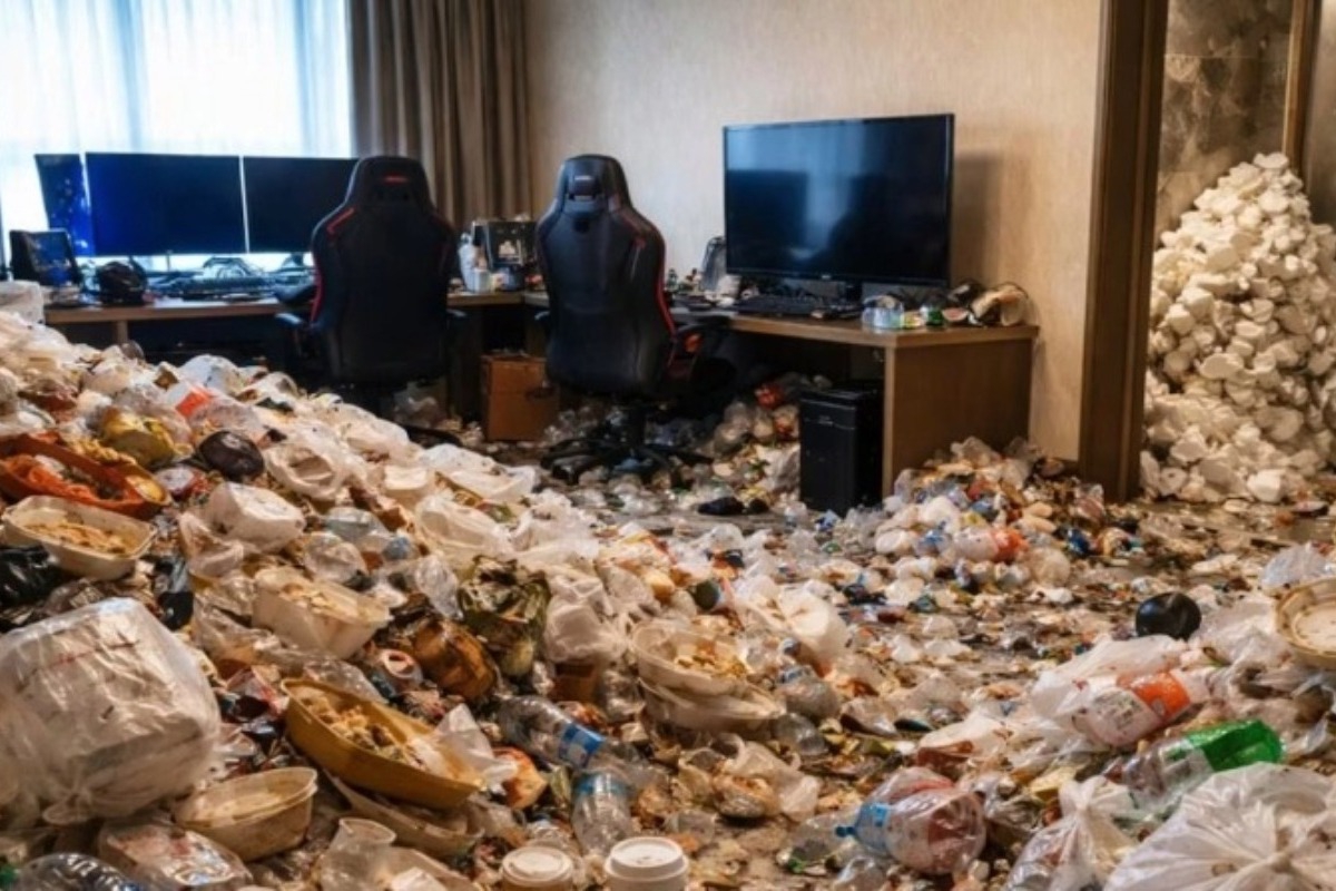 «Ήταν κόλαση»: Καθαρίστρια μπήκε σε δωμάτιο ξενοδοχείου gamer μετά από δύο χρόνια - Ένοικος έμεινε σχεδόν δύο χρόνια σε ξενοδοχείο για gamers στην Κίνα χωρίς να βγαίνει. Όταν έφυγε, το προσωπικό βρέθηκε μπροστά σε εικόνες σοκ και «κόλ
