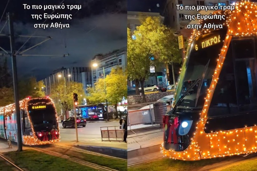 Το ομορφότερο τραμ του κόσμου κυκλοφορεί στην Αθήνα ‑ Για ποιον λόγο έγινε διάσημο