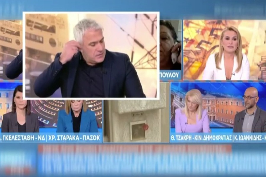 Χαριτάτος: Ξέσπασε στον «αέρα» του OPEN κατά του αρχισυντάκτη του – «Έλα κάτω να μου τα πεις!»