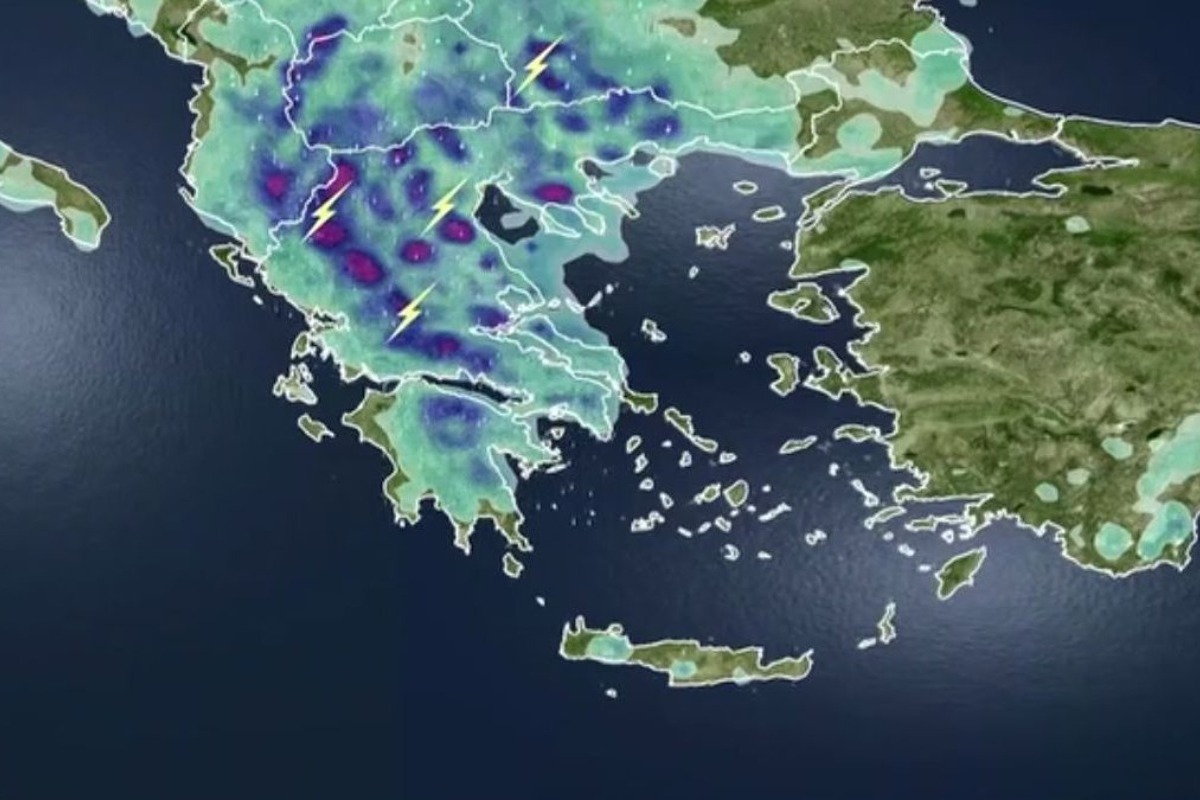 Καιρός: Μεγάλη προσοχή τις επόμενες ημέρες εφιστά ο Μαρουσάκης ‑ Έρχεται κύμα καταιγίδων