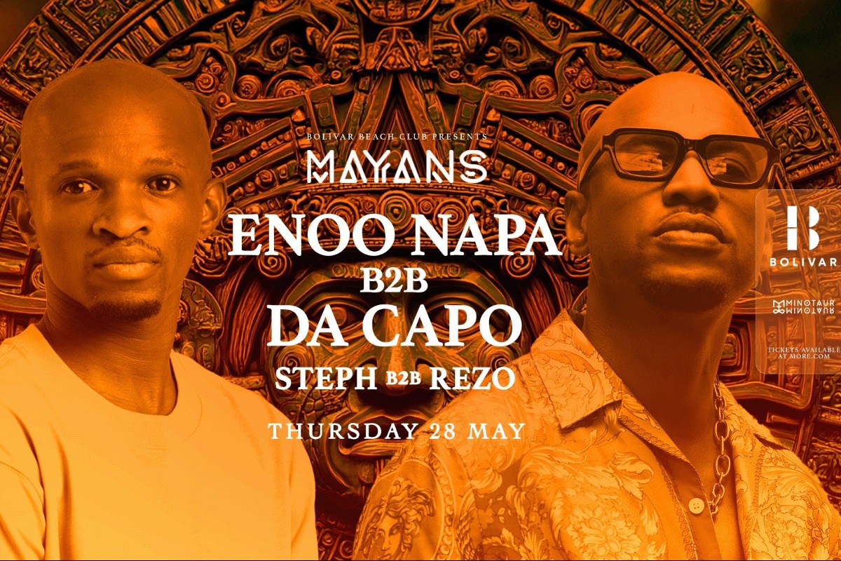 MAYANS w/ ENOO NAPA B2B DA CAPO & Steph b2b Rezo έρχονται στο Bolivar Beach Club