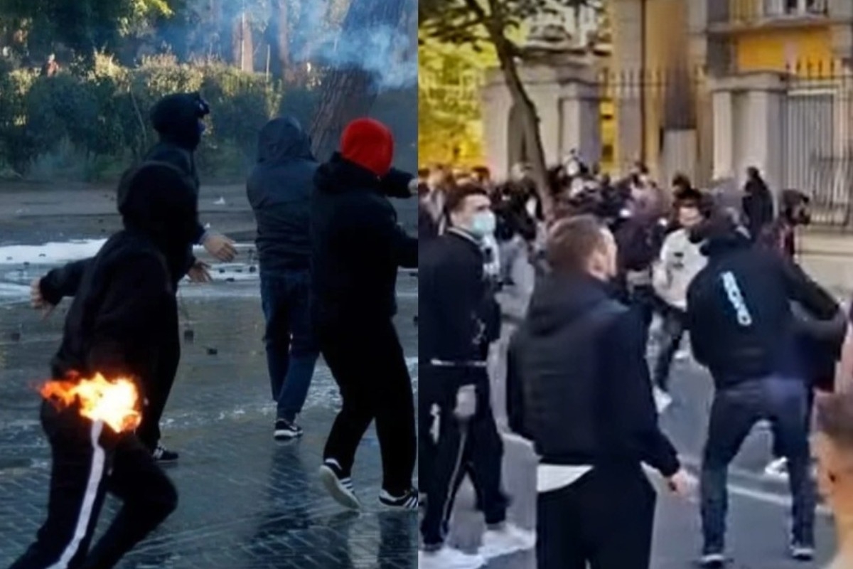 Τίρανα: Μολότοφ και δακρυγόνα ‑ Έφτασαν στο γραφείο του Ράμα