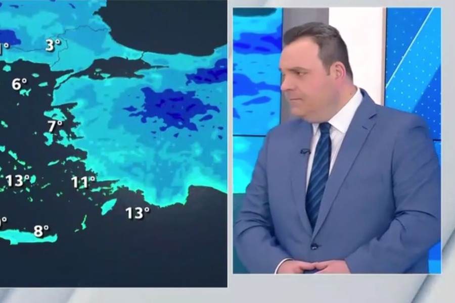 Μαρουσάκης: Δύο κύματα κακοκαιρίας χτυπούν τη χώρα - Σήμερα το πρώτο με ασθενείς βροχές