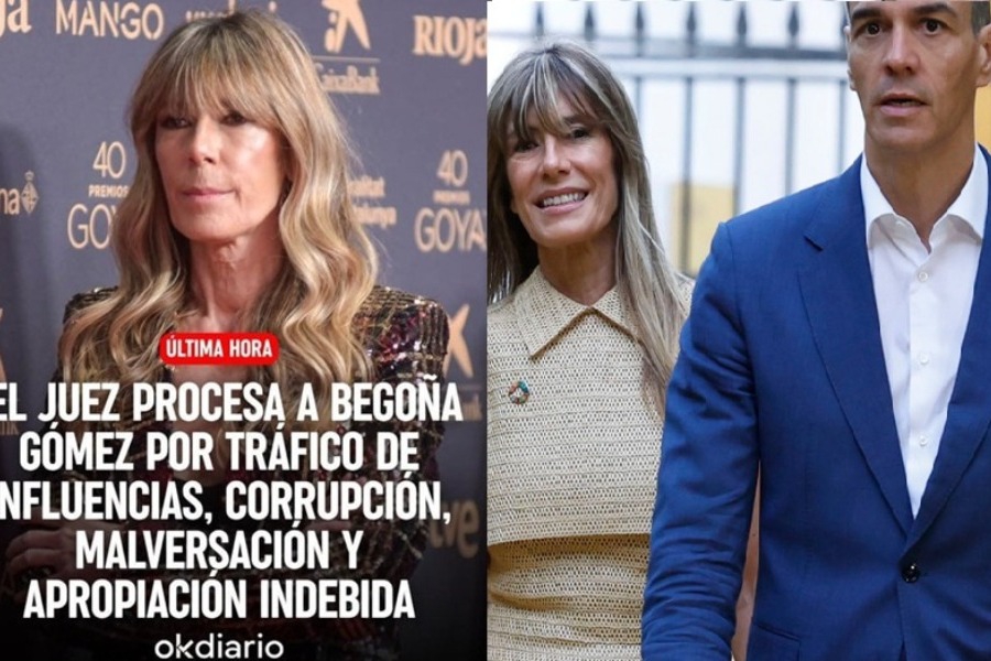 Σοκ στην Ισπανία: Η σύζυγος του Πέδρο Σάντσεθ κατηγορείται για διαφθορά