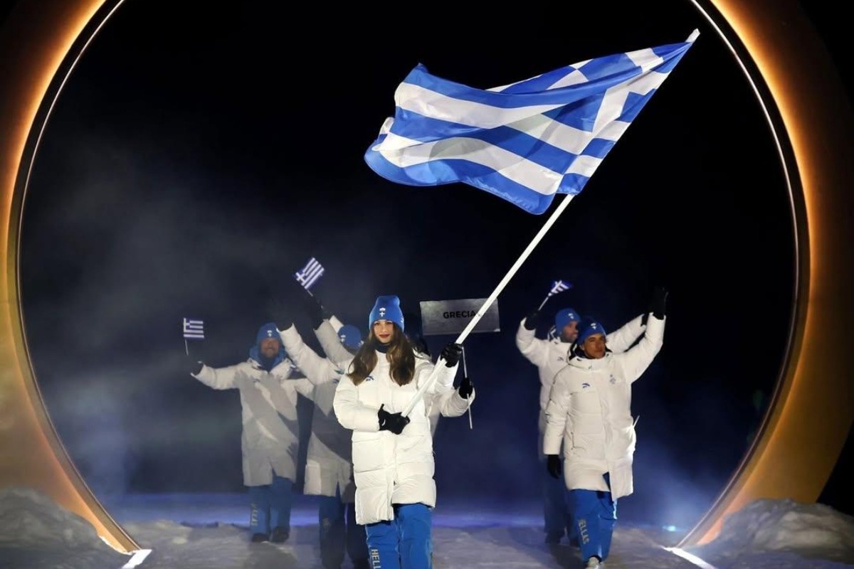 Χειμερινοί Ολυμπιακοί Αγώνες: Η είσοδος της ελληνικής αποστολής στην τελετή έναρξης