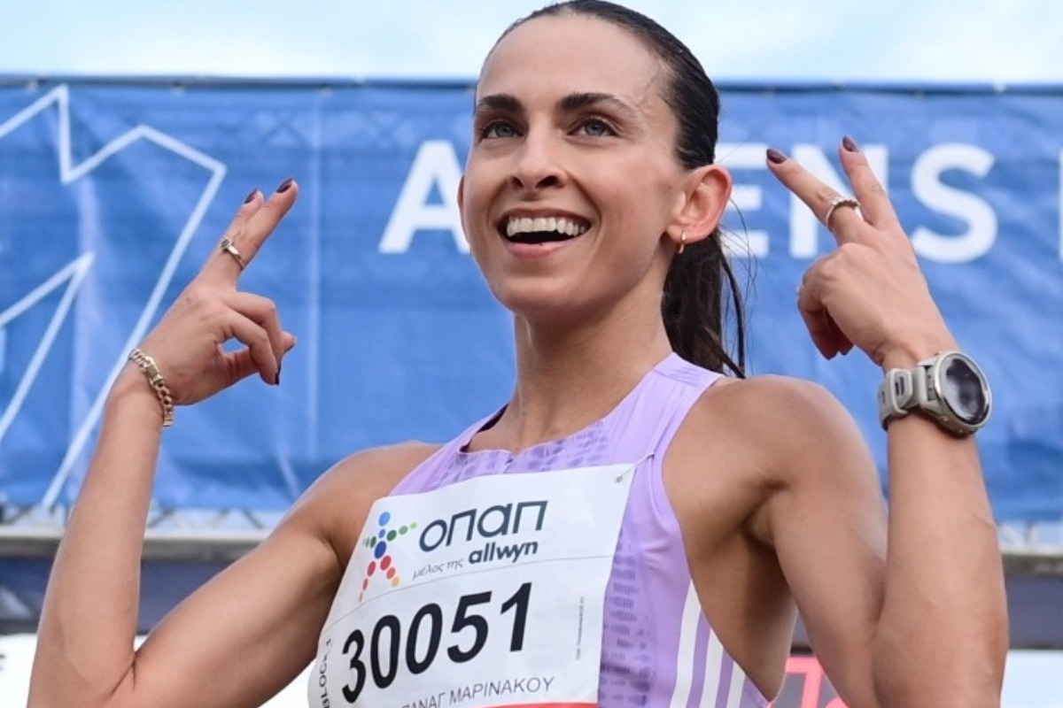 Στίβος: Πανελλήνιο ρεκόρ από την Μαρινάκου στον Ημιμαραθώνιο - Η Αναστασία Μαρινάκου με χρόνο 1.11.37 στον αγώνα της Βαρκελώνης πέτυχε νέο πανελλήνιο ρεκόρ
