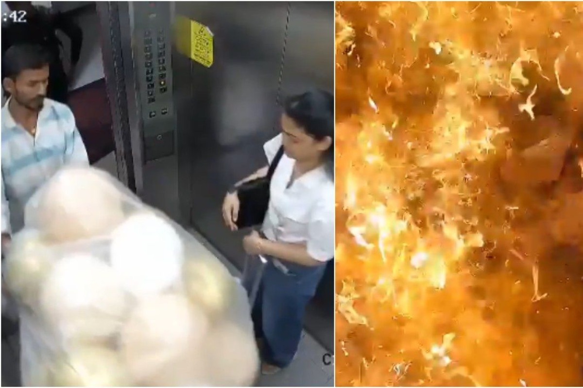 Ινδία: Μπαλόνια γεμάτα αέριο εξερράγησαν μέσα σε ασανσέρ – Δύο τραυματίες - Δεν έχει αποσαφηνιστεί ακόμη τι είδους αέριο χρησιμοποιήθηκε για το φούσκωμα των μπαλονιών