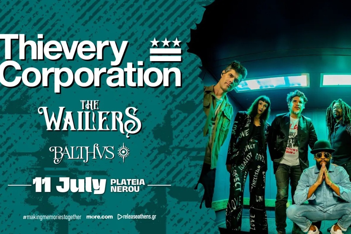 Οι Thievery Corporation στο επετειακό Release Athens 2026, μαζί τους The Wailers & Balthvs!