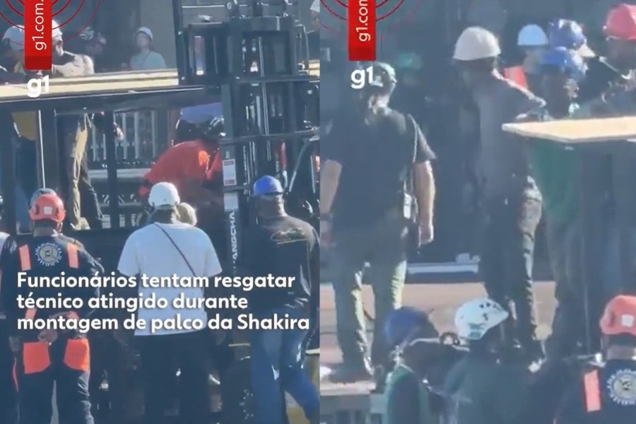 Ρίο ντε Τζανέιρο: Σκοτώθηκε εργάτης που έστηνε την σκηνή για συναυλία της Σακίρα