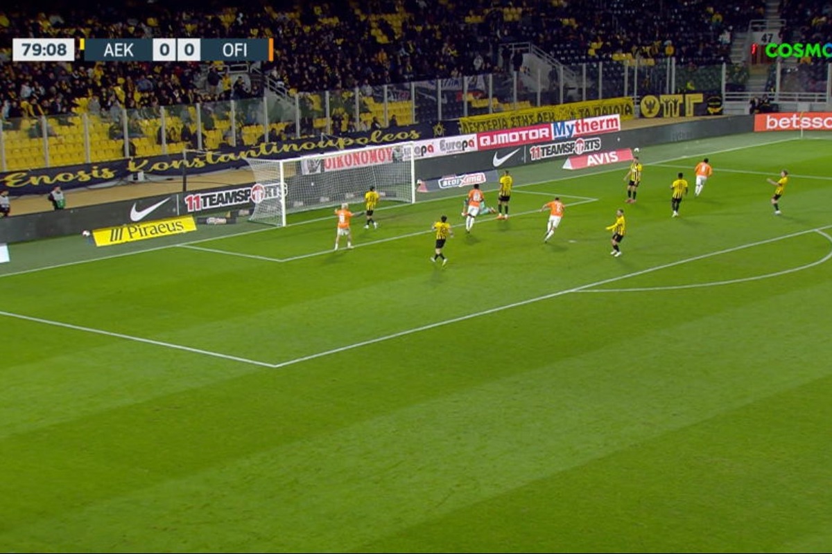 ΑΕΚ - ΟΦΗ 0-1: «Μπαλωθιά» πρόκρισης στη Νέα Φιλαδέλφεια με υπογραφή Σαλσέδο - Μεγάλη νίκη για τους Κρητικούς που άφησαν εκτός συνέχειας την Ένωση και «πέταξαν» για τους «4» του Κυπέλλου.