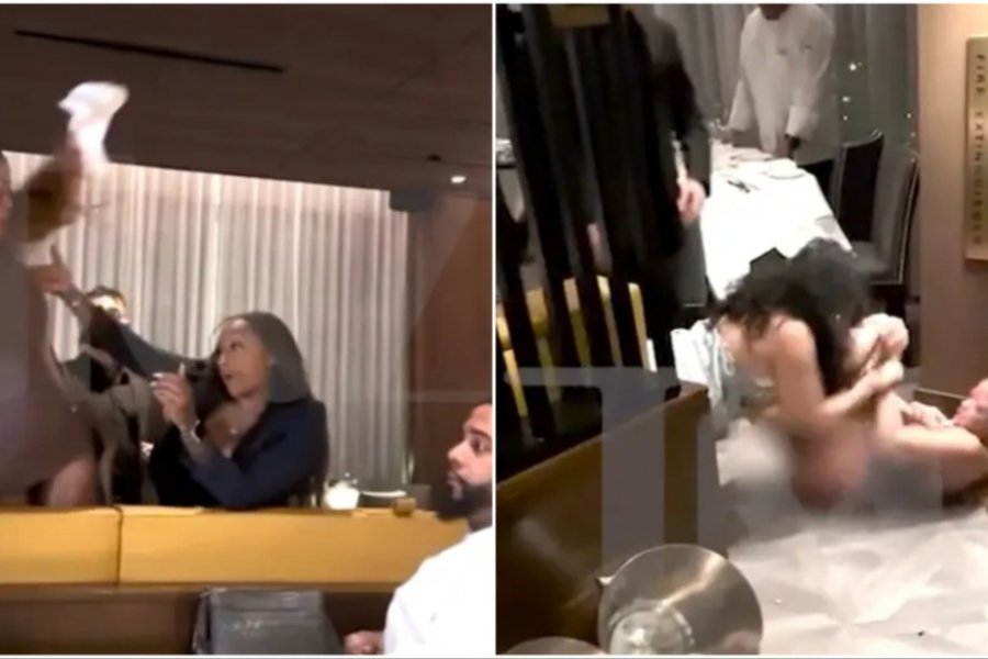 Αγριο ξύλο σε πολυτελές εστιατόριο του Μπέβερλι Χιλς: Δείτε πώς δύο γυναίκες μετέτρεψαν το δείπνο σε... ρινγκ