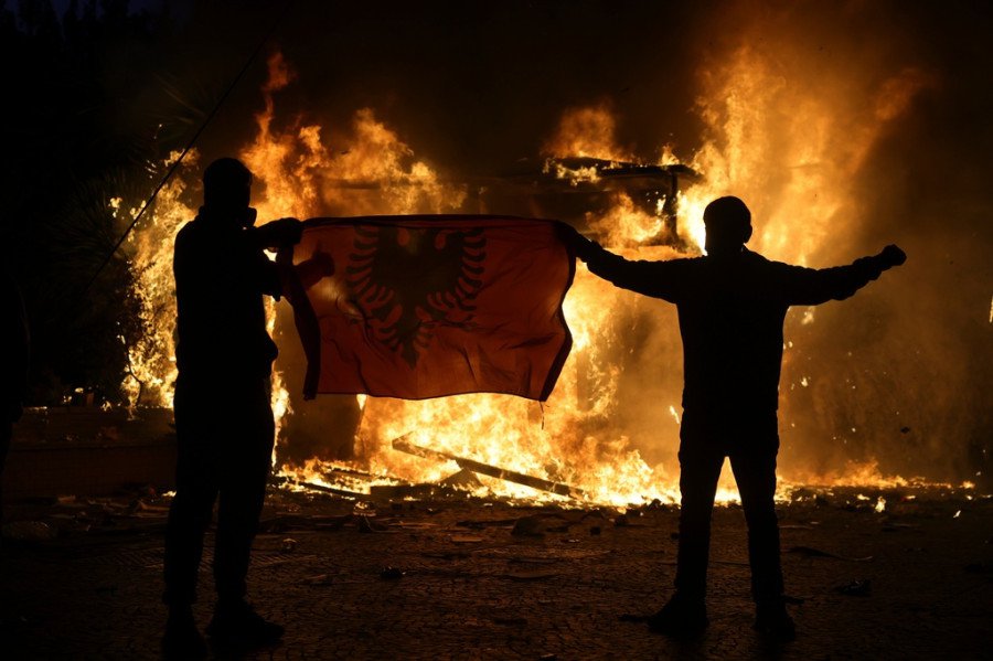 Αλβανία, διαδηλώσεις, φοιτητές