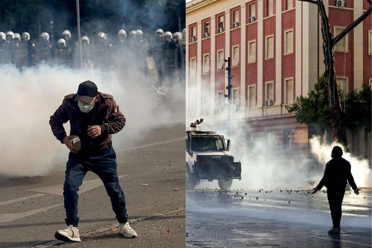 Φλέγεται η Αλβανία: Νέοι στους δρόμους απαιτούν την παραίτηση του Έντι Ράμα