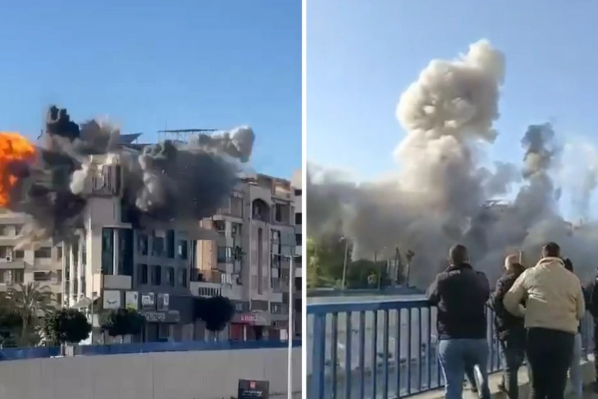 Τρομακτικό βίντεο από τον βομβαρδισμό του Ισραήλ στα νότια προάστια της Βηρυτού: Κτίριο γίνεται κομμάτια σε δευτερόλεπτα - Η αεροπορική επιδρομή σημειώθηκε το απόγευμα της Τρίτης