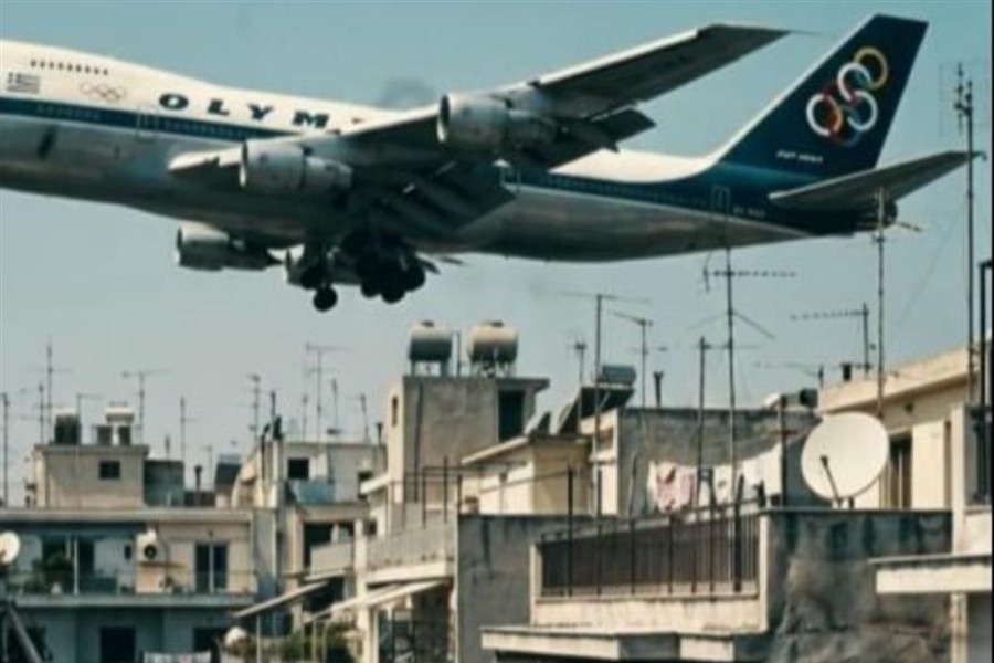 Πτήση ΟΑ 411: Βίντεο τεχνητής νοημοσύνης αναβιώνει το «θαύμα» πάνω από την Αθήνα το 1978