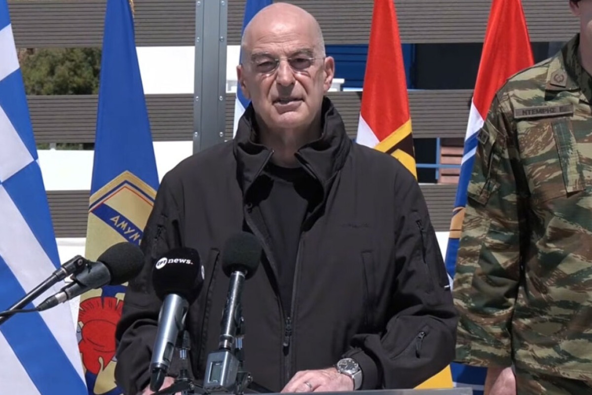 Αυστηρό μήνυμα Δένδια για το ουκρανικό drone: «Μας οφείλονται σαφείς εξηγήσεις» - «Δεν θέλω καν να σκεφτώ τι θα σήμαινε η σύγκρουση επιβατικού πλοίου ή οποιουδήποτε άλλου πλοίου με αυτό το drone» τόνισε ο υπουργός Αμυνας