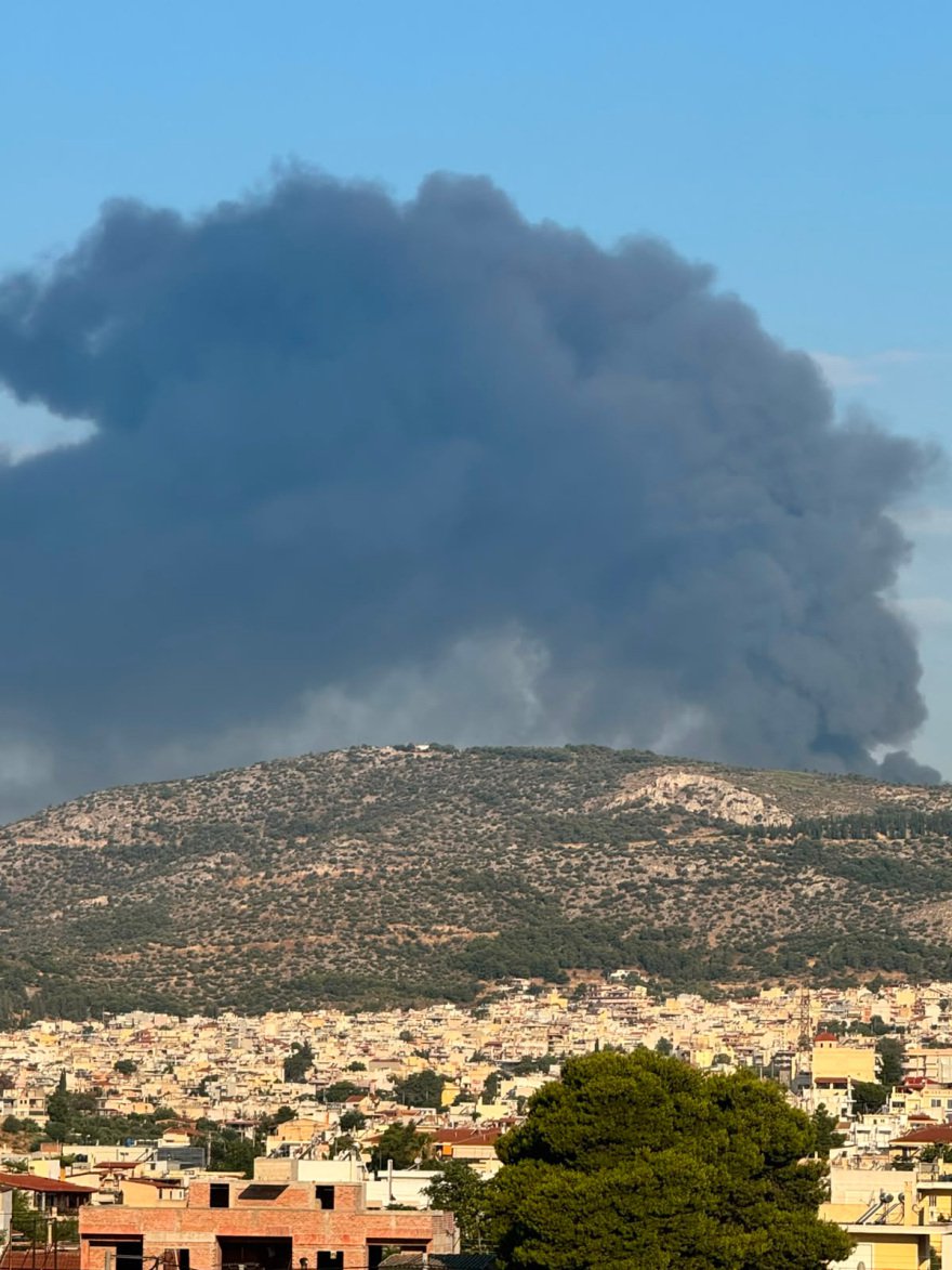 Έντεκα τραυματίες από τη φωτιά στον Ασπρόπυργο, οι 3 διασωληνωμένοι - Ανησυχία για φορτηγό με δεξαμενή προπανίου που είναι μέσα στην επιχείρηση