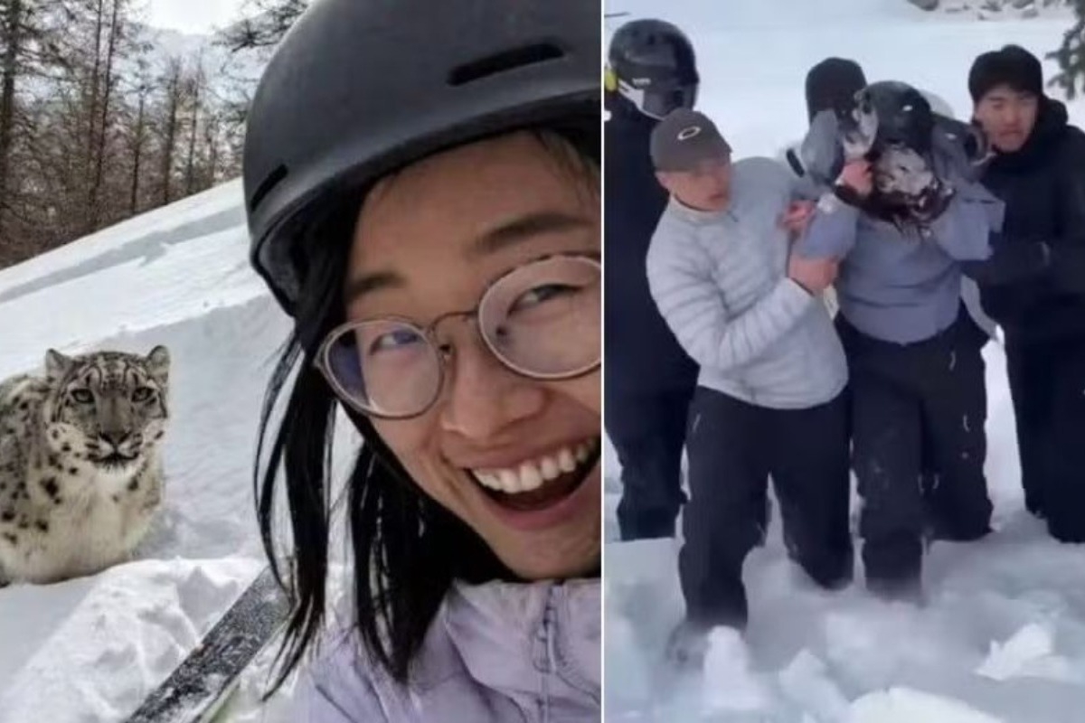 Σοκαριστικό βίντεο: Σκιέρ τραβά selfie δευτερόλεπτα πριν κατακρεουργηθεί από λεοπάρδαλη του χιονιού - Δεν έλαβε υπόψιν τις προειδοποιήσεις των αρχών για τη θέαση των αρπακτικών στην περιοχή