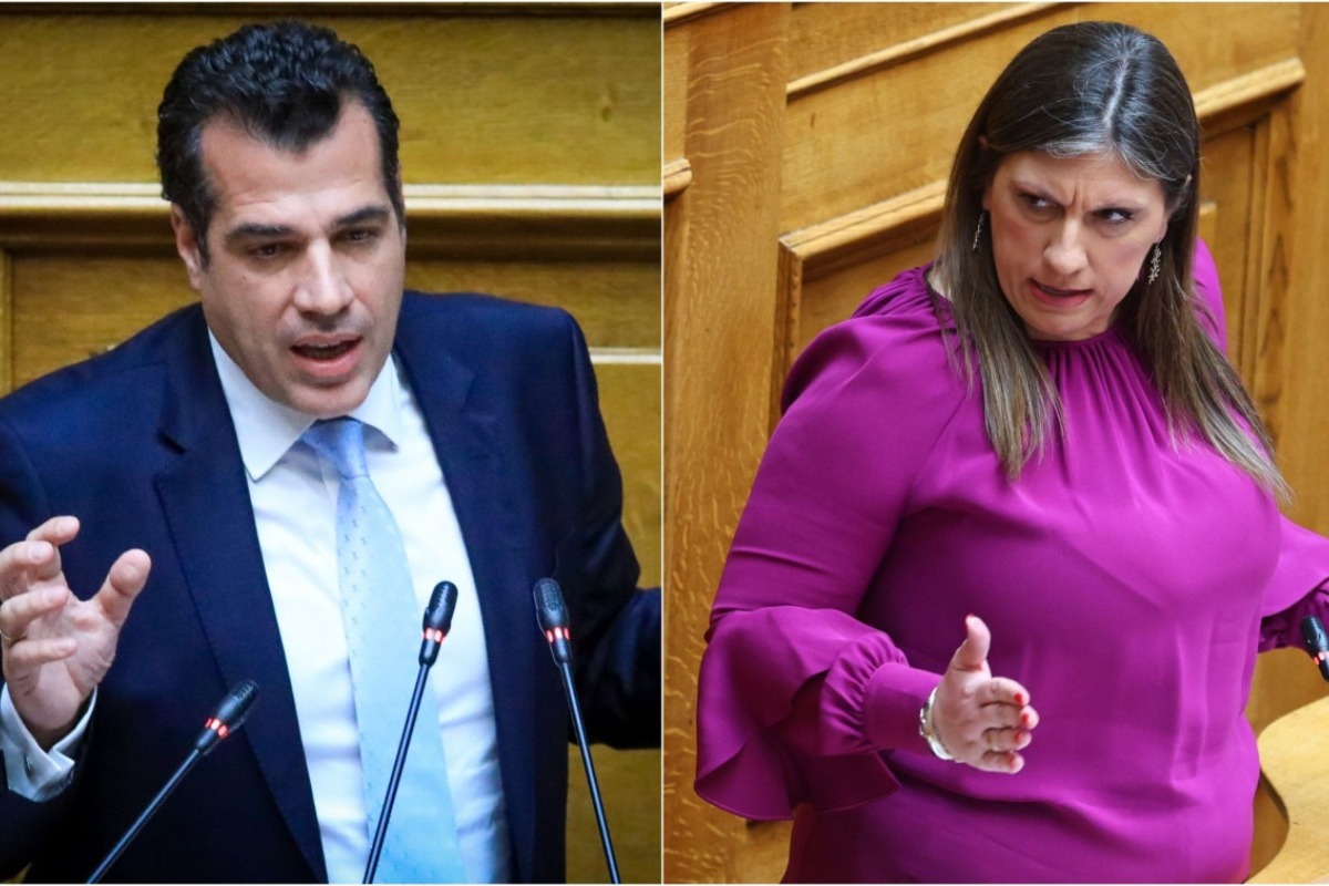 Αγρια κόντρα Πλεύρη – Κωνσταντοπούλου στη Βουλή για τα… πτυχία τους: «Να τα συγκρίνουμε»