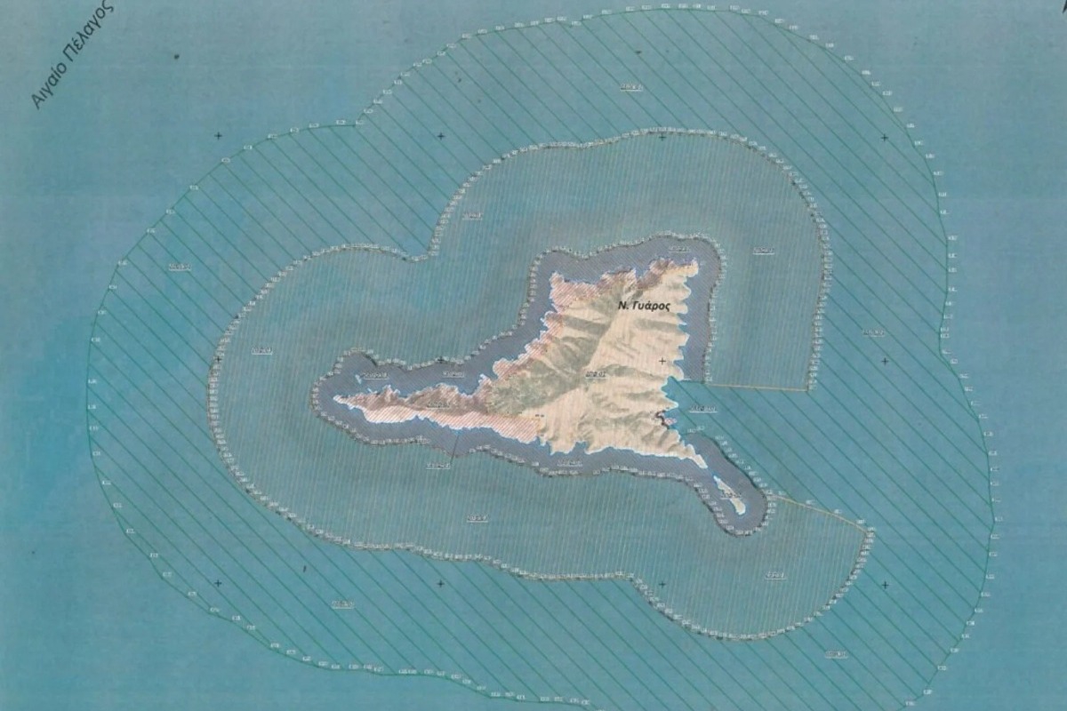 Γυάρος: Οριστική η απαγόρευση αλιείας - Αυτές είναι οι ζώνες προστασίας της φύσης