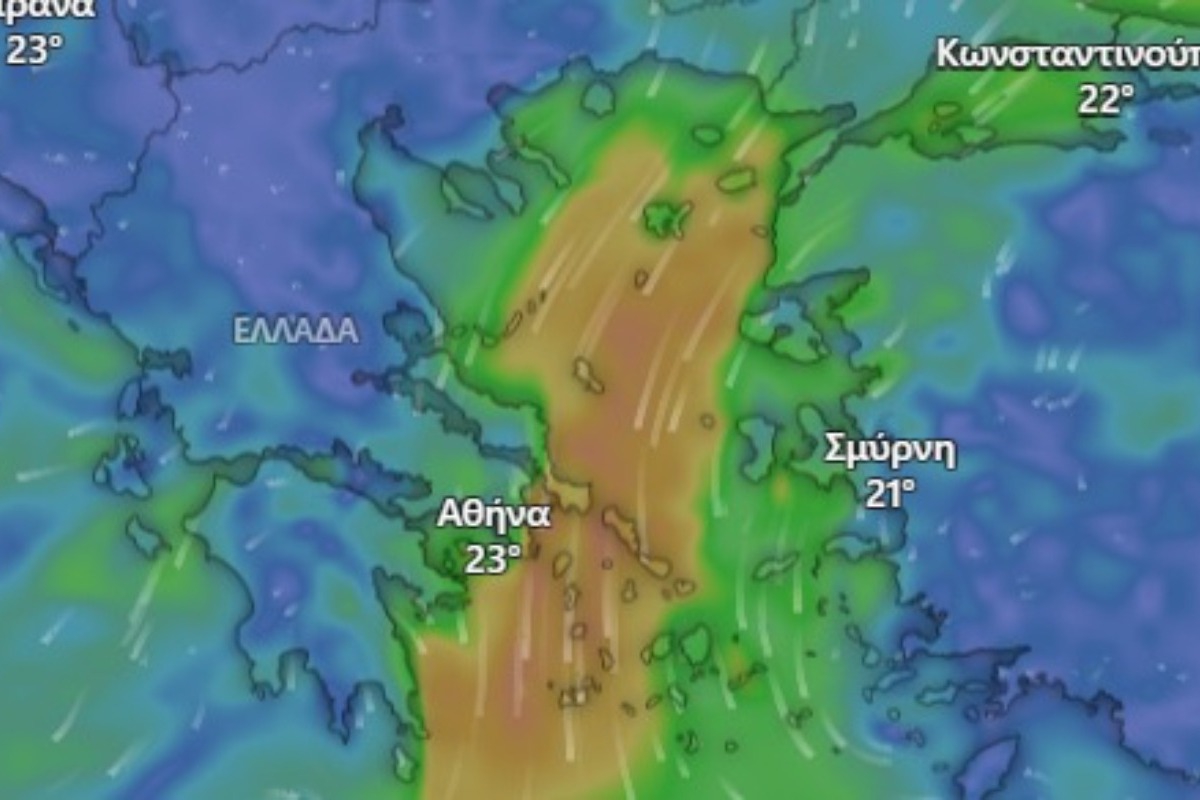Μαρουσάκης: Ασταμάτητα μποφόρ έως την Κυριακή ‑ Πότε θα υποχωρήσουν τα μελτέμια