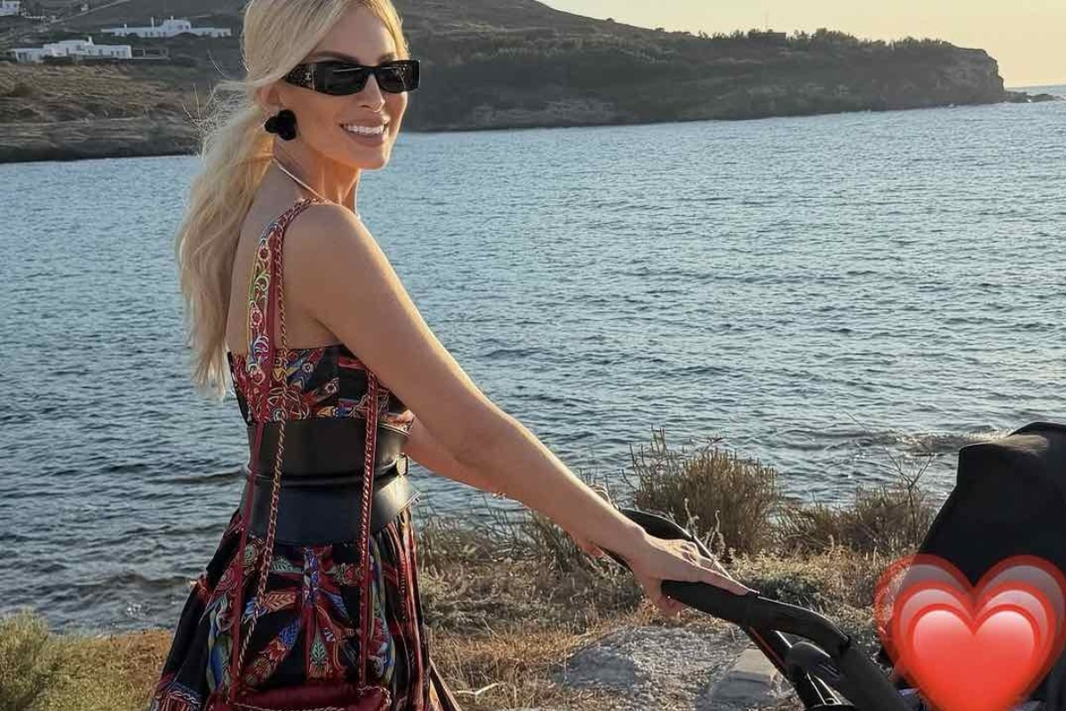 Κατερίνα Καινούργιου: Δείτε τις νέες φωτογραφίες από τις διακοπές της οικογένειάς της στην Πάρο