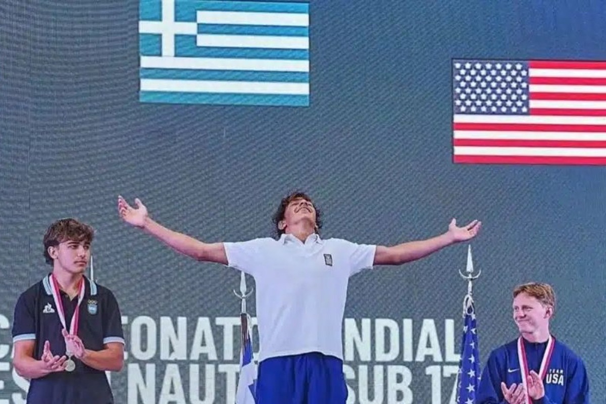 Γιάννης Κουσαθανάς: Στέφθηκε παγκόσμιος πρωταθλητής στο θαλάσσιο σκι - Ο Κουσαθανάς είχε μια δυναμική εμφάνιση που χαρακτηρίστηκε από σθένος και τεχνική ακρίβεια